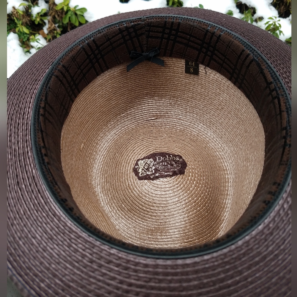Dobbs brown vintage XL /L hat - Picture 9 of 12